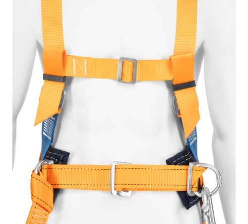 Удерживающая привязь УП IIЖ,с наплечными и набедренными лямками,А-строп из синтетической ленты Сибртех