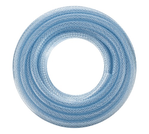 Шланг поливочный прозрачный армированный 3-х слойный, 1/2