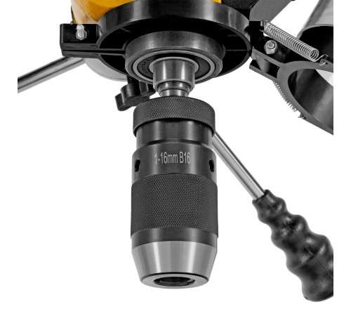 Станок сверлильный радиальный DDM-550R, 550 Вт, 16 мм, 12 ск., настольный Denzel