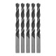 Сверло по металлу, 9.5 мм, быстрорежущая сталь, 5 шт, цилиндрический хвостовик Сибртех