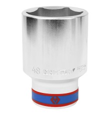 Головка торцевая глубокая шестигранная 3/4", 48 мм KING TONY 623548M Головка торцевая глубокая шестигранная 3/4", 48 мм KING TONY 623548M