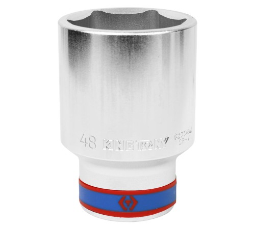 Головка торцевая глубокая шестигранная 3/4", 48 мм KING TONY 623548M Головка торцевая глубокая шестигранная 3/4", 48 мм KING TONY 623548M