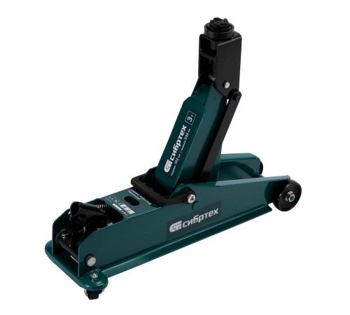 Домкрат гидравлический подкатной, 3 т, 192-532 мм, SUV Сибртех