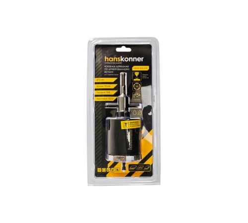 Коронка SDS+ Hanskonner H9018-SDS-D72 Коронка SDS+ Hanskonner H9018-SDS-D72