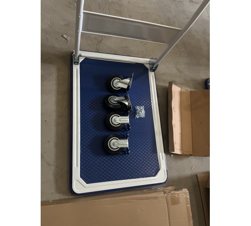 Тележка платформенная 150 кг TOR PH150 (резиновые колеса) Тележка платформенная 150 кг TOR PH150 (резиновые колеса)