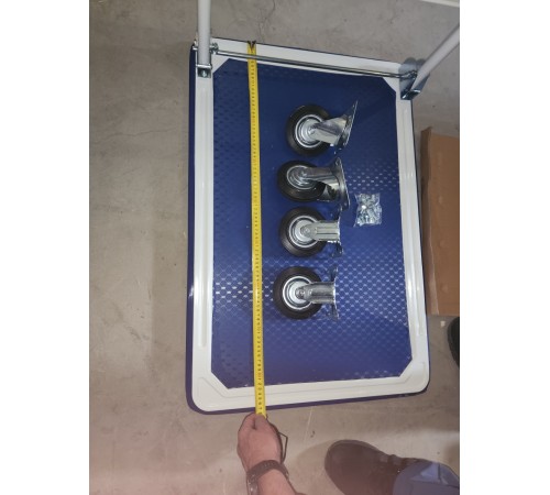 Тележка платформенная 150 кг TOR PH150 (резиновые колеса) Тележка платформенная 150 кг TOR PH150 (резиновые колеса)