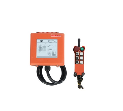 Комплект радиоуправления TOR F24-6D (380 В, 6-кноп , двухскоростной) Комплект радиоуправления TOR F24-6D (380 В, 6-кноп , двухскоростной)