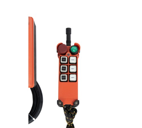 Комплект радиоуправления TOR F24-6D (380 В, 6-кноп , двухскоростной) Комплект радиоуправления TOR F24-6D (380 В, 6-кноп , двухскоростной)