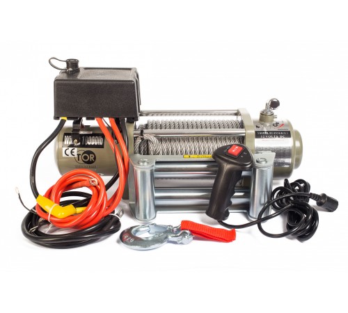 Лебедка автомобильная TOR ЛА S10000 г/п 4536 кг 28 м 24V Лебедка автомобильная TOR ЛА S10000 г/п 4536 кг 28 м 24V