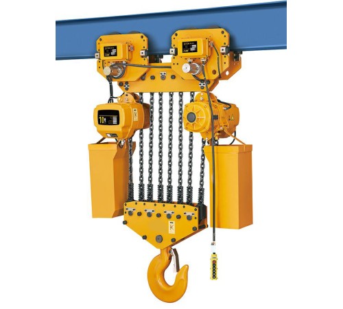 Таль электрическая цепная TOR ТЭЦП (HHBD10-04T) 10,0 т 12 м 380В Таль электрическая цепная TOR ТЭЦП (HHBD10-04T) 10,0 т 12 м 380В