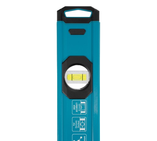 Уровень алюминиевый, магнит., фрезерованный, 2 глазка, 0,5 мм/м, 400 мм Gross