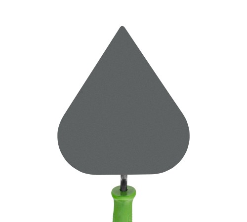 Кельма штукатура, стальная, пластиковая ручка Сибртех