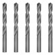 Сверло по металлу, 13 мм, полированное, HSS, 5 шт, цилиндрический хвостовик Matrix