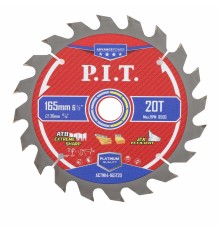 Диск пильный по дереву P.I.T. ACTW14-165T20