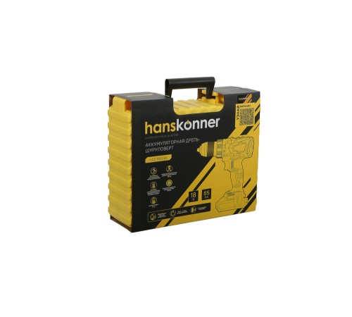 Аккумуляторный шуруповерт Hanskonner HCD1865BL Unibattery Аккумуляторный шуруповерт Hanskonner HCD1865BL Unibattery