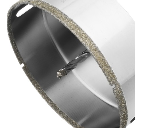 Сверло алмазное по керамограниту, 120 х 67 мм, трехгранный хвостовик Matrix