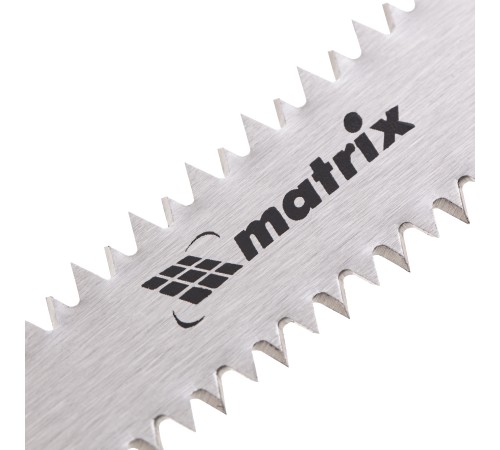 Ножовка по гипсокартону, 180 мм, две рабочие кромки полотна, двухкомпонентная рукоятка Matrix