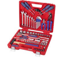 Набор инструментов 85 предметов, универсальный МАСТАК 0-085C