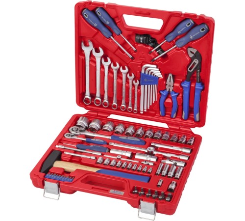 Набор инструментов 85 предметов, универсальный МАСТАК 0-085C