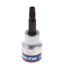 Насадка (бита) торцевая 3/8", Torx, T30, L = 50 мм, с отверстием KING TONY 302730
