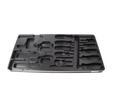 Ложемент для набора отверток 9-90129CR, PVC KING TONY 84702420B