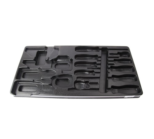 Ложемент для набора отверток 9-90129CR, PVC KING TONY 84702420B