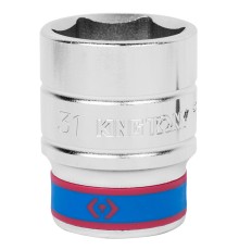 Головка торцевая стандартная шестигранная 3/4", 31 мм KING TONY 633531M Головка торцевая стандартная шестигранная 3/4", 31 мм KING TONY 633531M