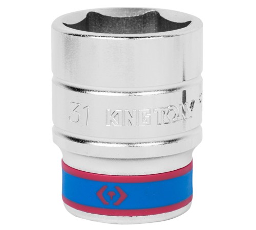 Головка торцевая стандартная шестигранная 3/4", 31 мм KING TONY 633531M Головка торцевая стандартная шестигранная 3/4", 31 мм KING TONY 633531M