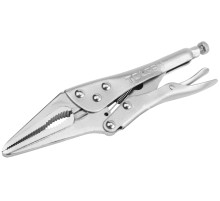 Зажим с фиксатором 165 мм, тонконосый TOLSEN TT10381