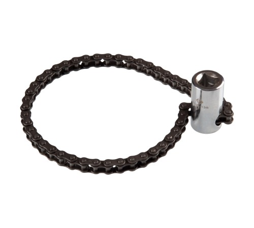 Съемник масляных фильтров, 60-135 мм, 1/2", цепной KING TONY 3209-135