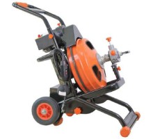 Электрическая прочистная машина Rotorica AF 400 с автоподачей, 550Вт, спираль 30м