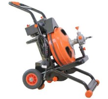 Электрическая прочистная машина Rotorica AF 400 с автоподачей, 550Вт, спираль 30м