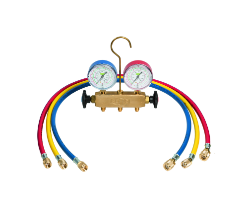 Двухвентильные манометрические коллекторы Refco APEX-6