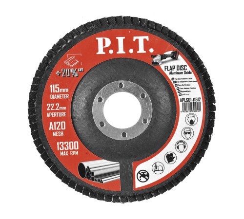 Круг лепестковый шлифовальный P.I.T. APLS01-11512
