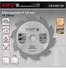 Диск пильный по дереву, (CS-R20/140) 140 х 20/12,75 х 12T