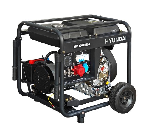 Дизельный генератор Hyundai dhy 10000le-3