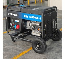 Дизельный генератор Hyundai DHY 14000LE-3