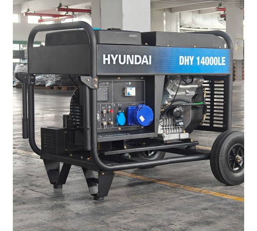 Дизельный генератор Hyundai DHY 14000LE