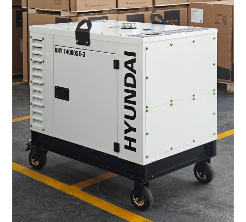 Дизельный генератор Hyundai DHY 14000SE-3