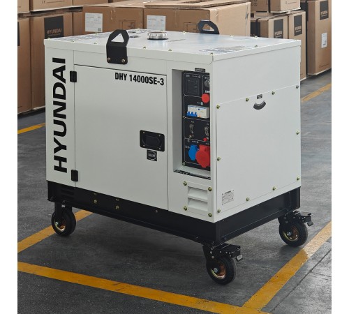 Дизельный генератор Hyundai DHY 14000SE-3