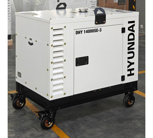 Дизельный генератор Hyundai DHY 14000SE-3