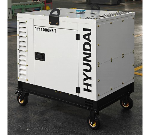 Дизельный генератор Hyundai DHY 14000SE-T