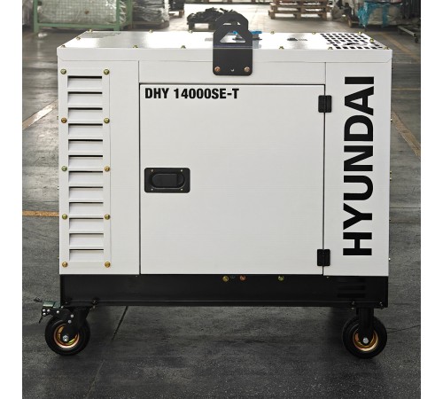 Дизельный генератор Hyundai DHY 14000SE-T
