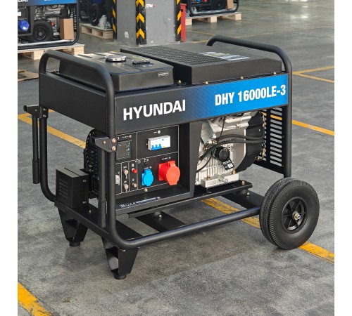 Дизельный генератор Hyundai DHY 16000LE-3