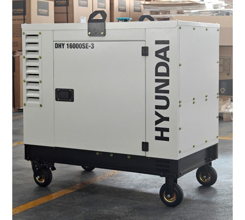 Дизельный генератор Hyundai DHY 16000SE-3