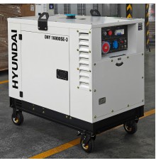 Дизельный генератор Hyundai DHY 16000SE-3