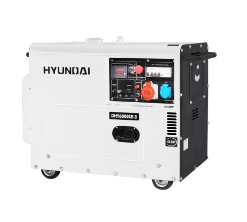 Дизельный генератор HYUNDAI DHY 6000SE-3 Дизельный генератор HYUNDAI DHY 6000SE-3