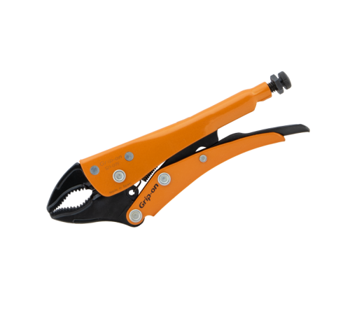 Изогнутые зажимные клещи Grip-On серии G121 с кусачками (G121-ХХ-589) (код 17317)