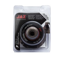 Чашечная щетка JAZ HSCG D75 мм с защитой и гофрированной латунированной проволокой Чашечная щетка JAZ HSCG D75 мм с защитой и гофрированной латунированной проволокой