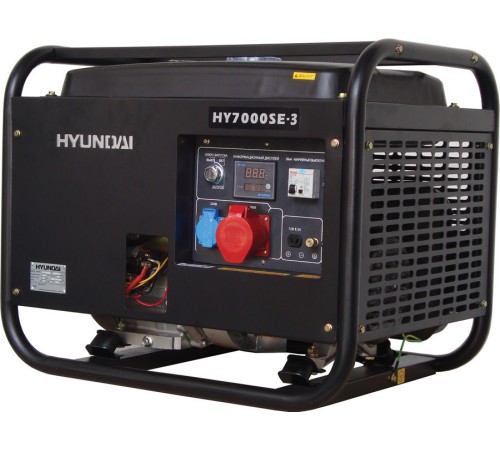 Бензиновый генератор HYUNDAI HY 7000SE-3 Бензиновый генератор HYUNDAI HY 7000SE-3